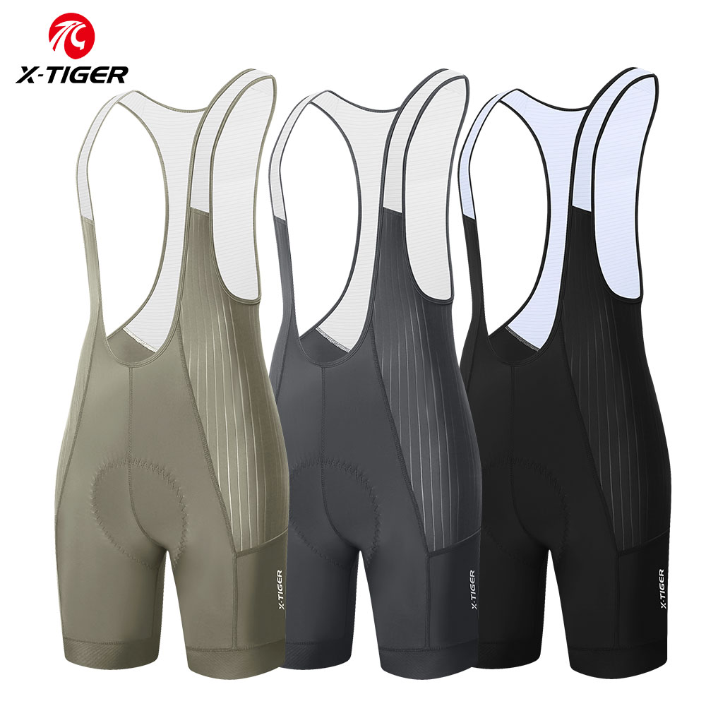 Cycling Gear Jersey - شورت ركوب الدراجات للرجال من X-TIGER،