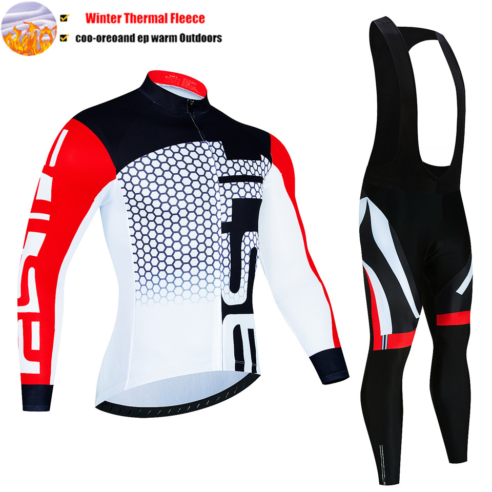 طقم قميص ركوب الدراجات الشتوي  - مراجعة Cycling Gear Jersey وسعره