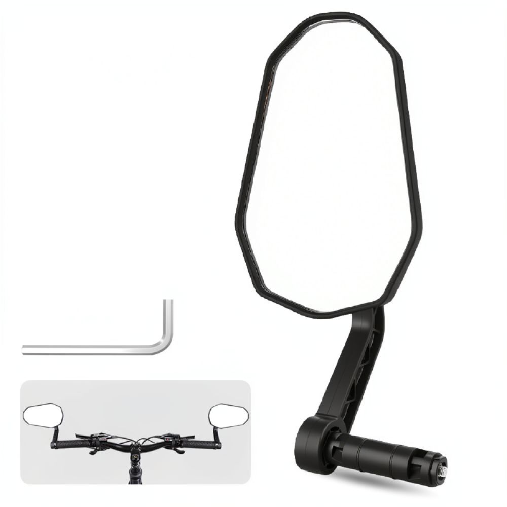 مرآة مقود الدراجة ذات مجال رؤي - مراجعة Cycling Gear And Equipment وسعره