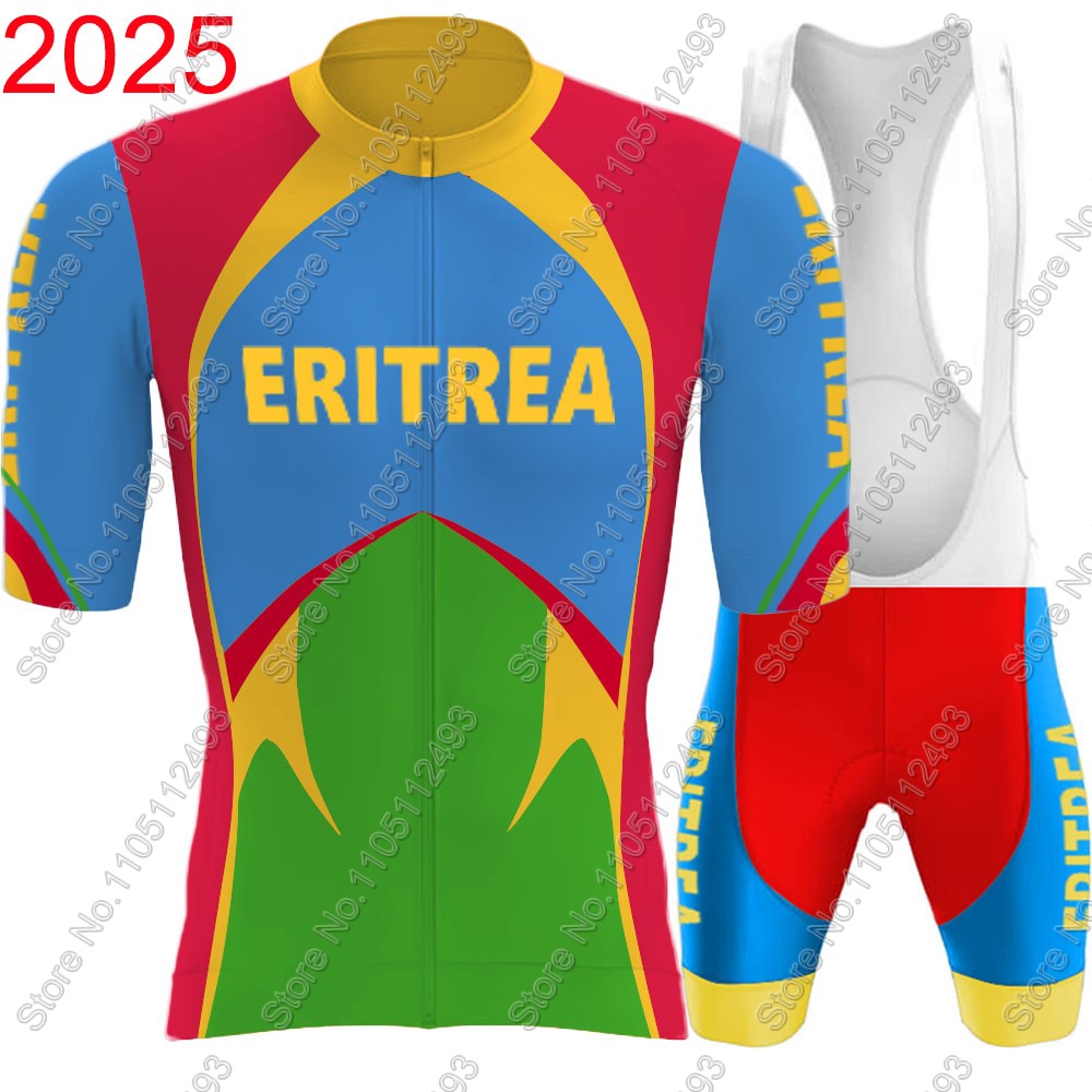 2025 إريتريا المنتخب الوطني ال - مراجعة Cycling Gear Jersey وسعره